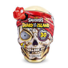 Smashers Dino Island riskoponya a ZURU-tl 30+ meglepets gyerekjtkot tartalmaz, mini dinoszaurusz jtkokkal Slime Sand tojs figurkkal s m