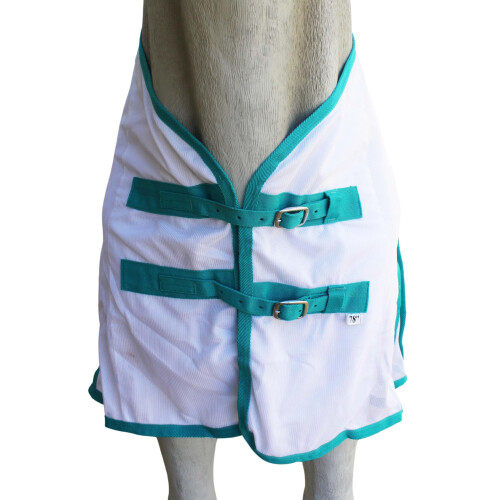 Challenger 80 """" Horse Airflow Mesh Summer Light Flysheet Teal 7333 2
