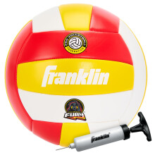 Franklin Sports PVF Columbus Fury Volleyball - Balón Oficial de Tamaño Regulación para Niños y Adultos