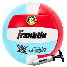Franklin Sports PVF Atlanta Vibe Balón de Voleibol - Tamaño Oficial - Para Niños y Adultos