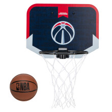 Franklin Sports NBA Washington Wizards Mini Canestro da Porta - Gioco per Bambini con Palla