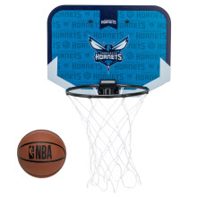 Franklin Sports NBA Mini Canestro da Basket da Porta Charlotte Hornets - Giocattolo per Bambini