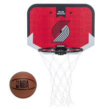 Franklin Sports NBA Portland Trail Blazers Mini Canestro da Porta - Gioco per Bambini con Palla