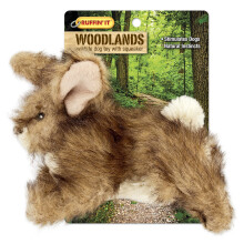Ruffin' It Westminster Pet Woodlands Plush Dog Toy Rabbit Small Mutli