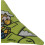 Yeowww Uff! Purrr!-Muda Triangle Green (pojedynczy) 3