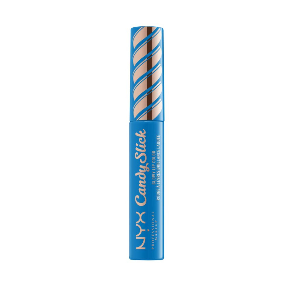 Nyx Professional Makeup Candy Slick Glowy Lip Color Gloss - Extra Mints (Aqua Teal)