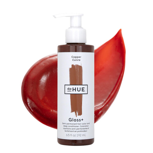 dpHUE Gloss+, Χαλκός - 6.5 oz (8-12 Εφαρμογές) - Ημι-Μόνιμη Χρώση Μαλλιών & Conditioner