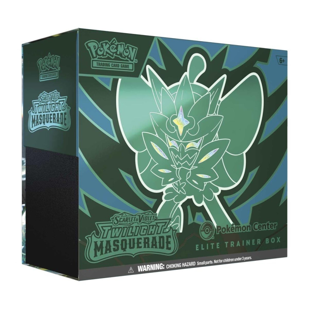 Pokémon Pokemon Tcg: Scarlet & Violet - Twilight Masquerade Pokemon Center Elite Trainer Box Teal Mask Ogerpon
