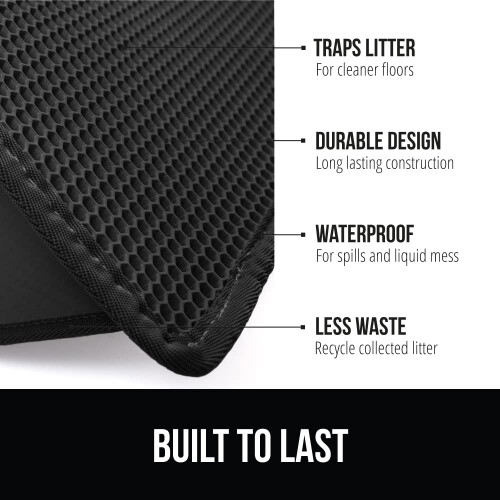 Gorilla Grip Honeycomb Cat Litter Mat 1