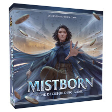 Mistborn Deckbuilding Game - Forg alliancer i episke metalbr?ndende kampe - Samarbejdskortspil af Designer John - Fordybende strategisk gameplay