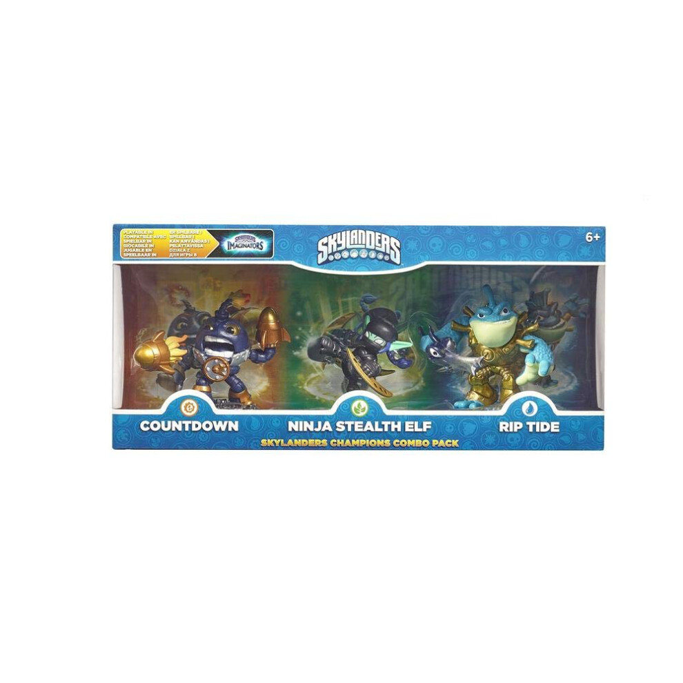 Skylanders Imaginators - Classic Triple Pack - Countdown Stealth Elf And Rip Tide (Xbox One/Ps4/Ps3/Xbox 360/Nintendo Wii U) 5030917200731