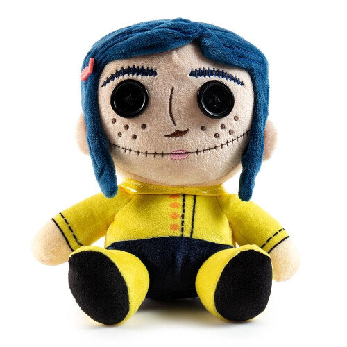Kidrobot Coraline met Knopenogen Phunny Plush