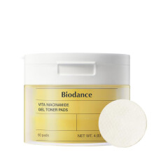 Biodance, Vita Niacinamidi Gel Toner Pads, 60 Pads