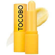 TOCOBO Vitamine voedende lippenbalsem 19g | Voedende vochtinbrengende veganistische lippenbalsem voor droge lippen en natuurlijke gele kleur