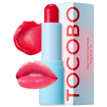 Tocobo, Glas-getöntes Lippenbalsam, 011 Flush Cherry, 0,12 oz (3,5 g)