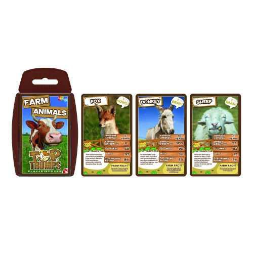 Top Trumps Farm Animals Top Trumps Card Game 1