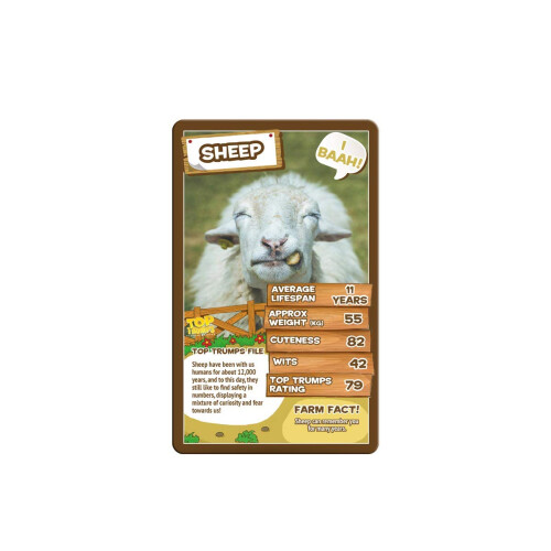 Top Trumps Farm Animals Top Trumps Card Game 2