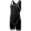Asics Asics Heren Snap Down Down Wrestling Singlet Black/White Medium 1