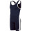 Asics ASICS Herr T-back Performance Wrestling Singlet Navy/Vit 2X-Small 1