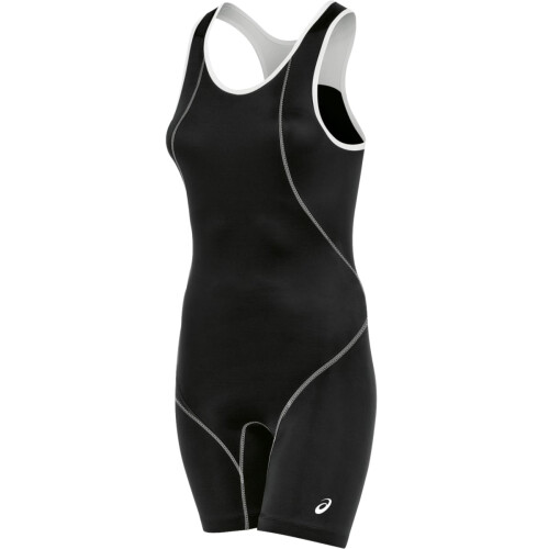 Asics Asics Dames Snap Down Down Down Wrestling Singlet Black/White XX-Large
