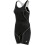 Asics ASICS Dames Snap Down Worstelen Singlet, Zwart/Wit, X-Small 1
