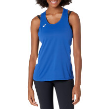 ASICS Women's Women's Team Sweep Singlet Royal/White Medium