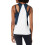 Asics ASICS Dames Team Sweep Singlet, Navy/Wit, Klein 2