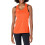 Asics ASICS Dames Team Sweep Singlet, Oranje/Wit, Groot 1