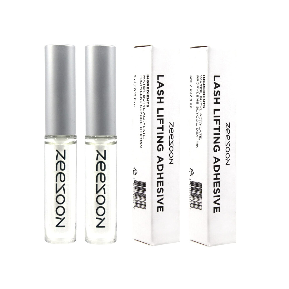 Zeesoon Lash Lifting Adhesive (5Ml 0.16 Oz) Eyelash Perming Rod Fix Glue For Eyelas Curl Strong Sticky Hold Eyelash Extension Glue For Eyelash Liftin