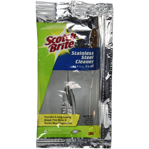 3M 3M 951-SS Scotch-Brite Refill Pad i rustfrit stl