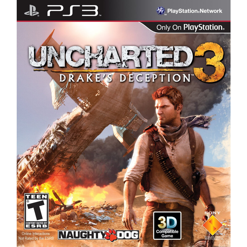 Sony Uncharted 3: Drake's Deception - Playstation 3 (Renewed)