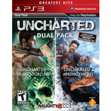 UNCHARTED Greatest Hits Dual Pack - Playstation 3 (Renewed)
