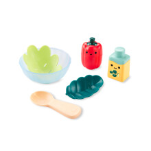 Skip Hop Baby-Badespielzeug Tub-to-Table Caf Salat-Set zum Zubereiten und Servieren, Badewannen-Spielzeug zur sensorischen Entwicklung, Alte