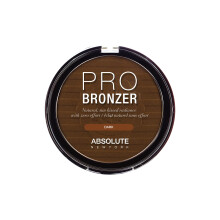 Absolute New York APB03 Pro Bronzer Compact z mikrodrobnym polyskiem Naturalnie musniety sloncem blask