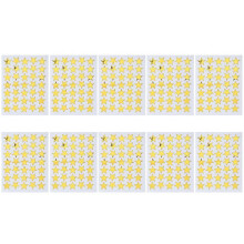 10 Pcs Stickers Students Teacher Reward Stickers Gold Star Sticker Star Reward Stickers Foil Star Stickers
