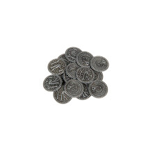 Moedas de jogos com tema anglo-saxo - pequenas moedas de rplica de fantasia de novidade de 20 mm e 15 pacotes