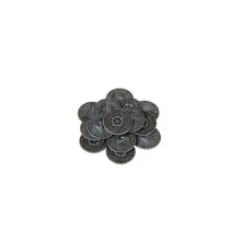The Broken Token Prop Coins - 20mm Iron Pirate Ships Themed Gaming Replica Coins Pack of 6, Historical Prop and Novelty Coins