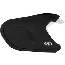 Rawlings | MACH Adjust Extension Piece | Adjustable Face Guard | Matte Black | Right-Handed Batter