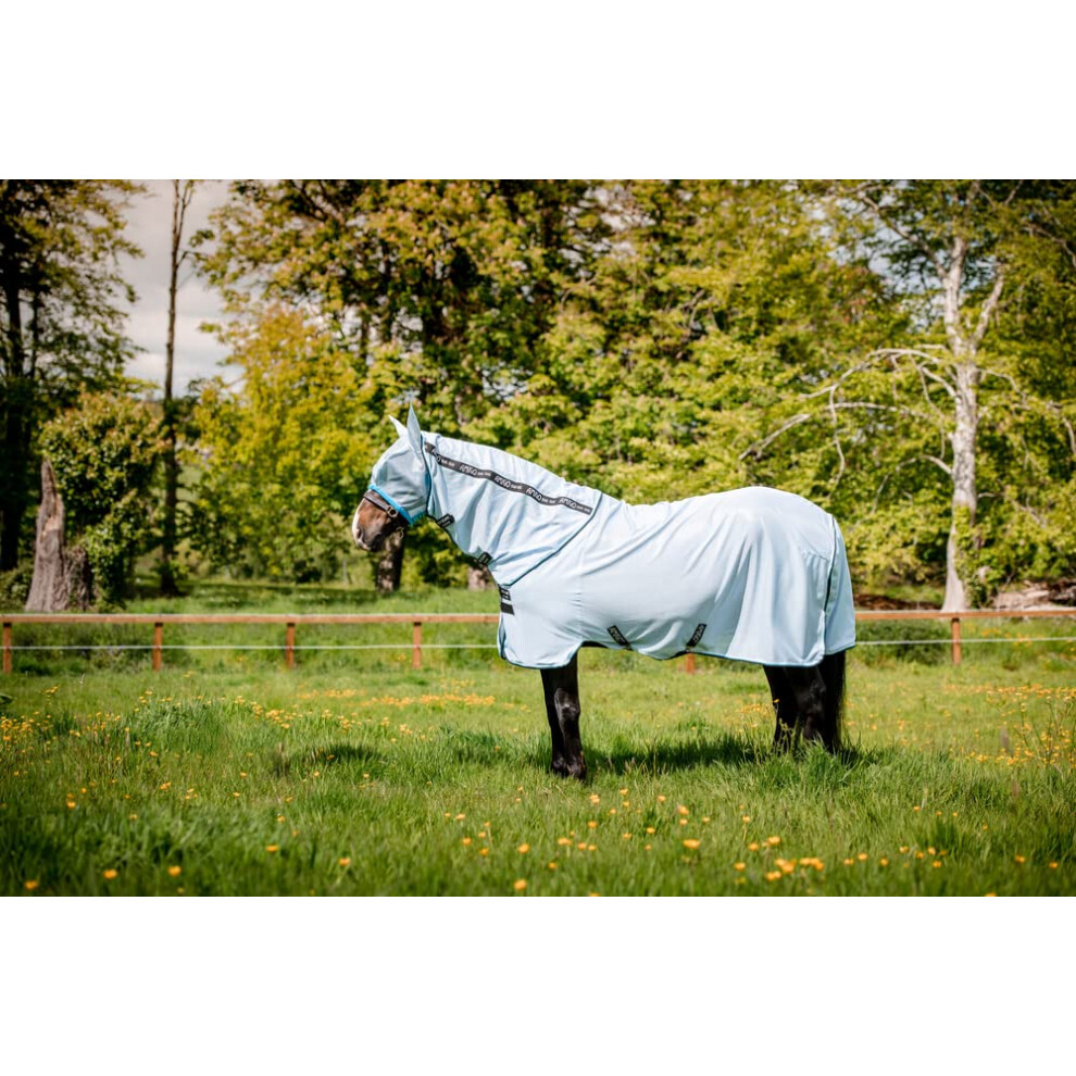 Horseware Ireland Ireland Amigo Bug Rug Azureblue / Black 81-image