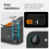 Spigen Spigen Camera Lens Screen Protector [GlasTR Optik Pro] designet til iPhone 16e - Sort [2 Pack] 3