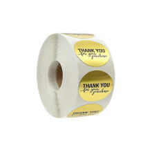 Wedding Stickers Round Label Sticker Thank You Stickers Roll Thank You Party Stickers Thank You Labels Baking Label Sticker