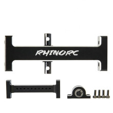 RhinoRC Hanger Beam RC Holder Bro Metal Forl?ng drivakselaksel til 1/10 aksial SCX10 larvelastbiler Broenhedsopgraderingsdele (Justerbar V2)