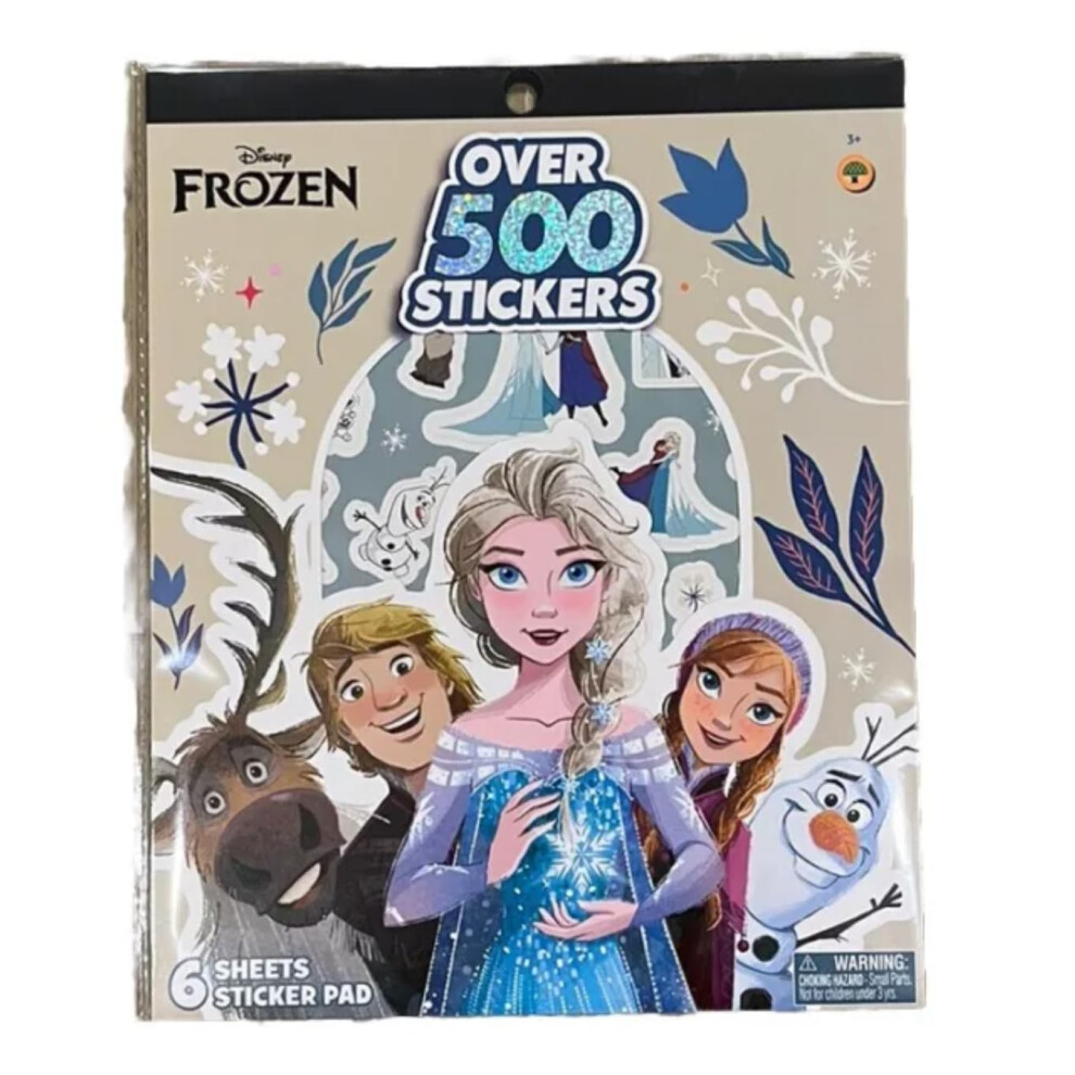 Klasyczny Disney Disney Kraina Naklejek Zestaw Podkladek - Kraina Lodu Elsa Ponad 500 Zestaww Naklejek Ksiazka Z Naklejkami Dla Dzieci Male Dzieci D-image