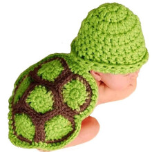 Baby Foto rekvisit Outfit T?j Strik H?klet Fotografi Baby S?d H?ndlavet Kostume Hat Kasket Unisex pige drenge s?t BlueTop