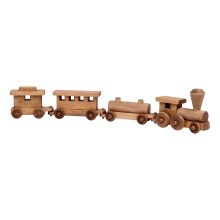 AmishToyBox.com Puinen junalelusarja - 24"" pitkä - CPSIA-hyväksytty viimeistely (sadontahra)