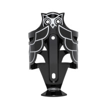 Portland Design Works vattenflaskbur - ltt vattenflaskhllare fr cyklar Ugglabur svart/silver