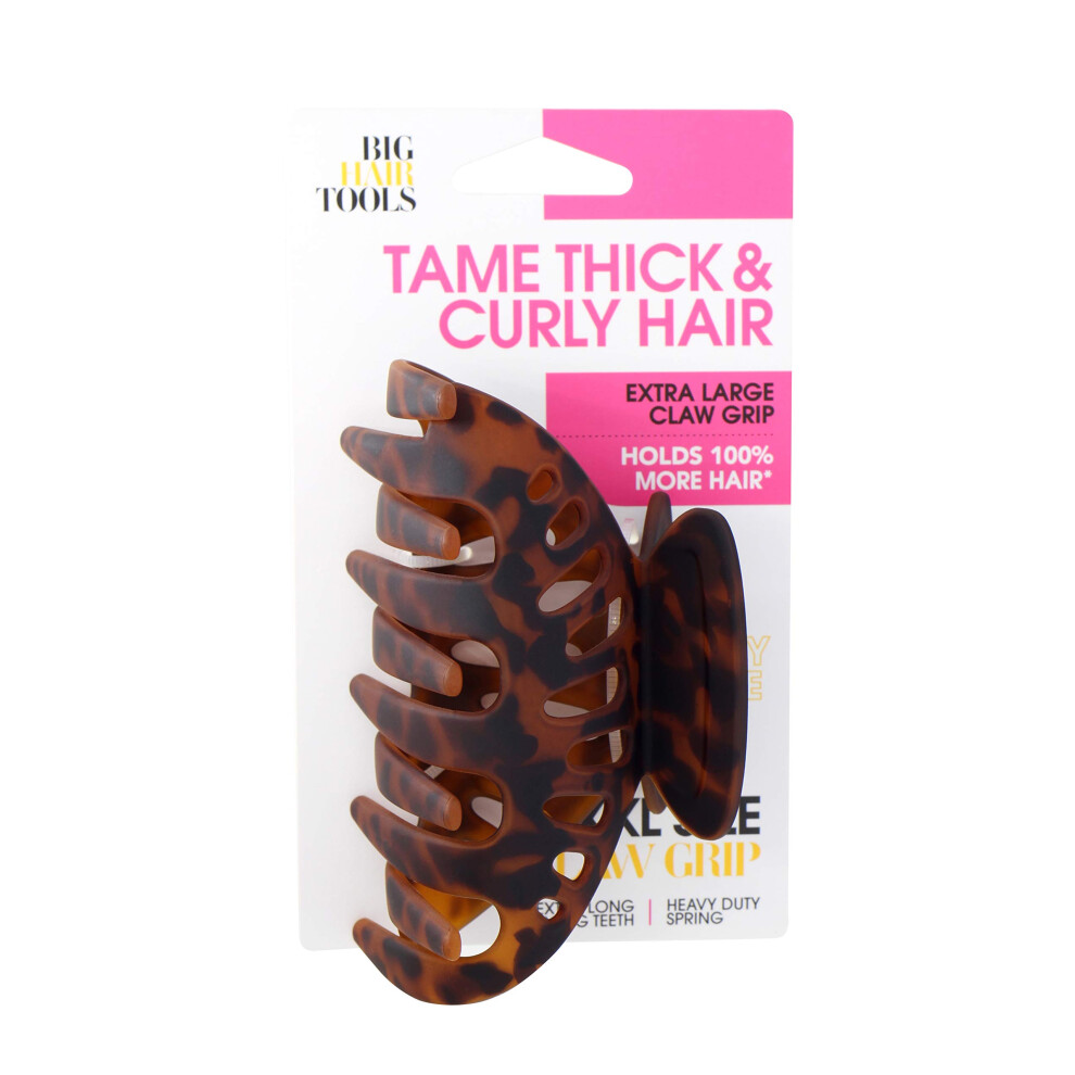 Big Hair Tools Unisex Xxl Size Claw Grip Shell 1 Pack