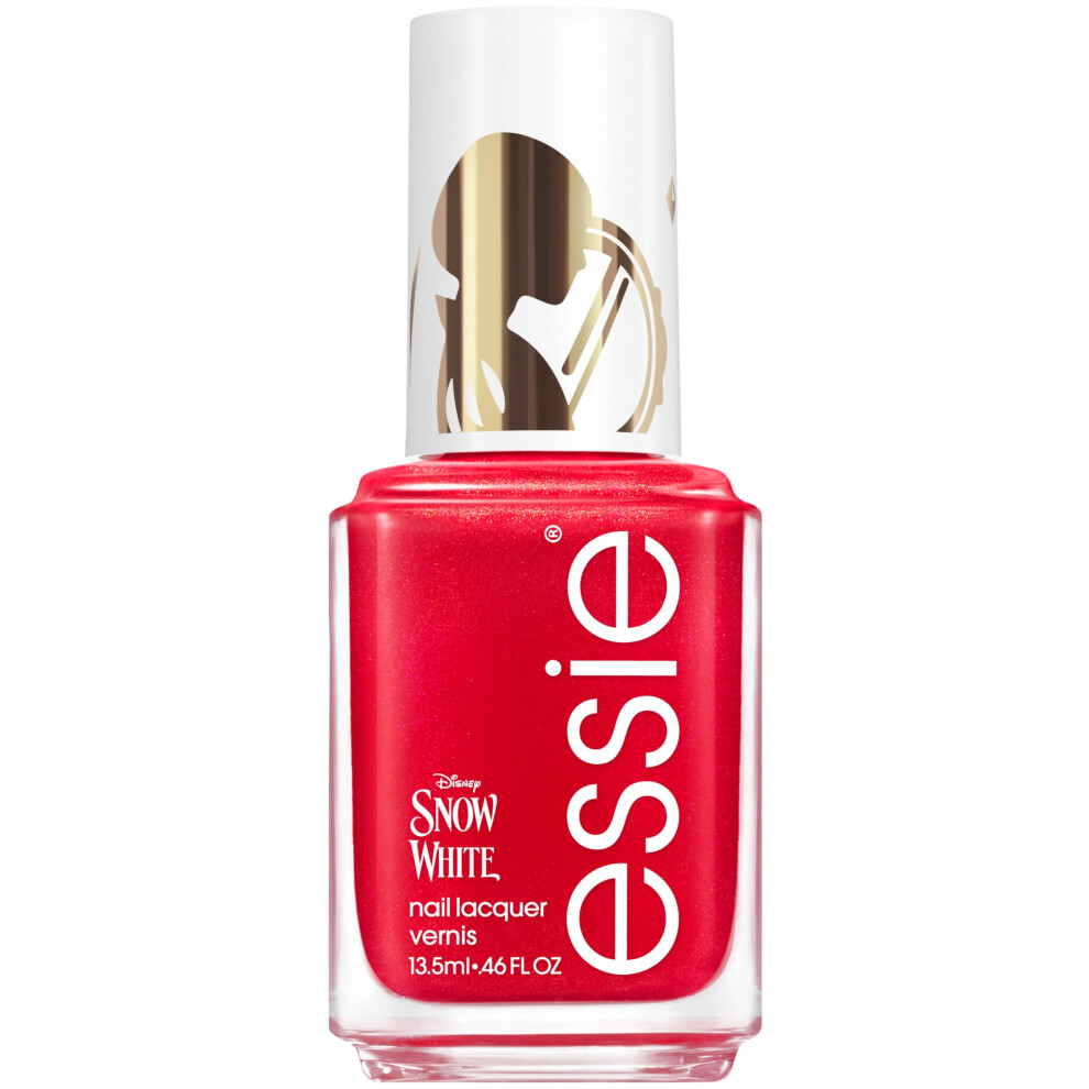 Essie White,Red Salon-Quality Nail Polish Vegan Disney's Snow White Red Just Take A Bite 0.46 Fl Oz