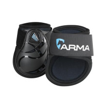 Shires ARMA Carbon Fetlock Stivali (pony nero)