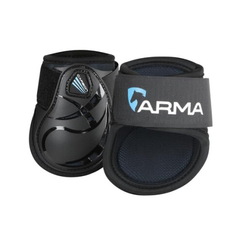 Shires Arma Carbon Fetlock-stvler (sort pony)